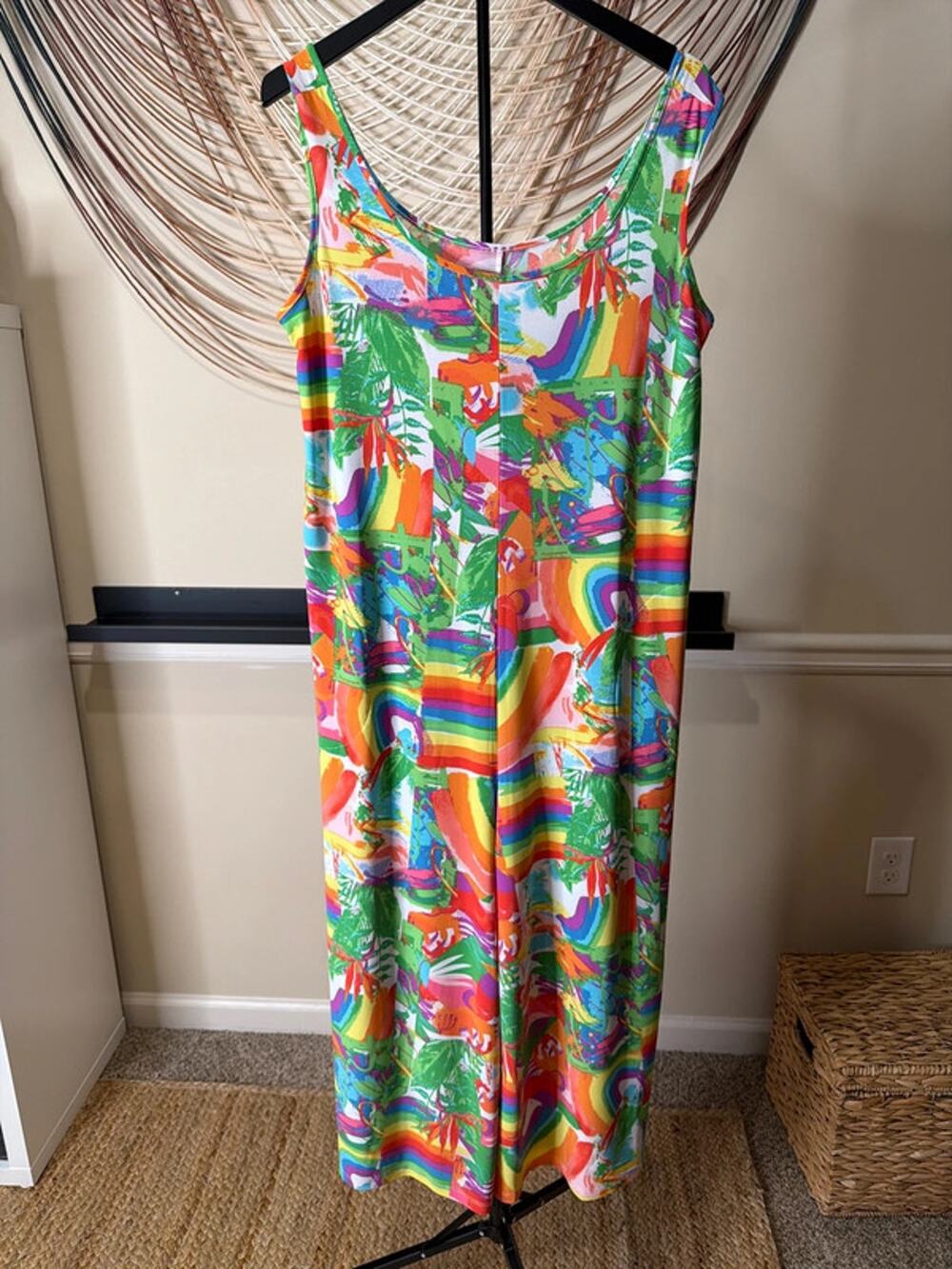 3 for $9 Attitude, colorful, romper, wide leg, M pockets, 3138